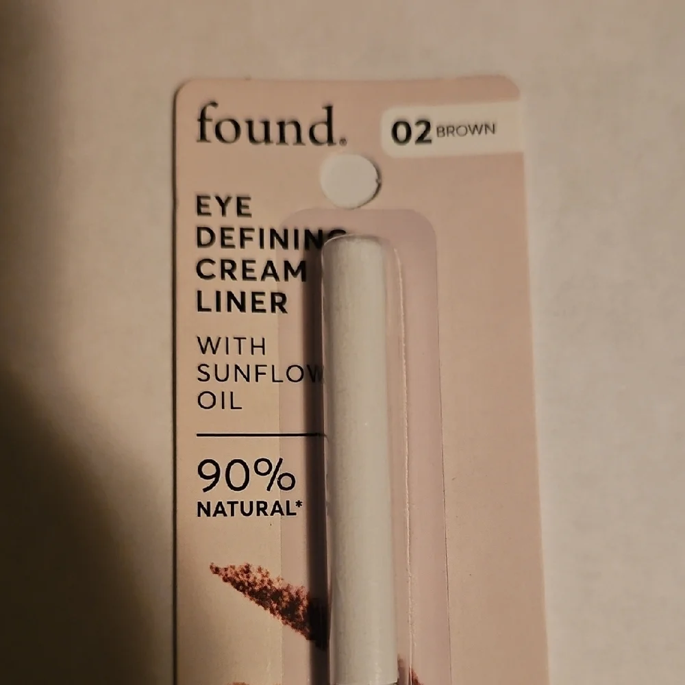 found. Brown Eye Defining Cream Liner With Sunflower Oil NIP